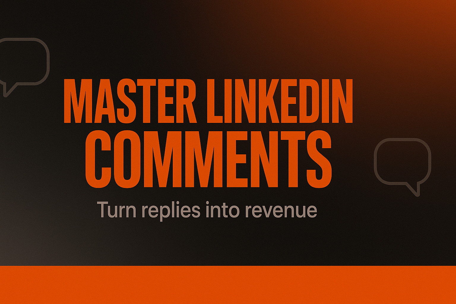 master linkedin comments